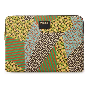 Foto van product Wouf Laptoptas 'Daily' geel / groen / rood