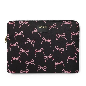 Foto van product Wouf Laptoptas 'Daily' rosa / zwart