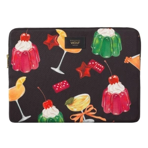 Foto van product Wouf Laptoptas groen / rood / zwart / wit