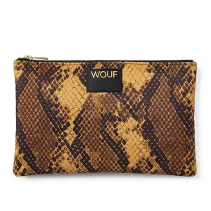 Foto van product Wouf Make up tas 'Daily' bruin / chocoladebruin / zwart