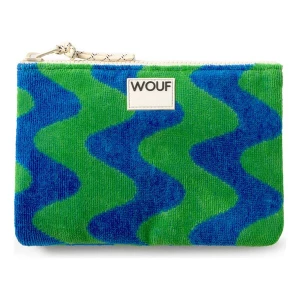 Foto van product Wouf Make up tas 'Terry' blauw / groen