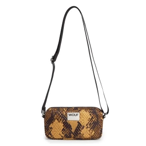 Foto van product Wouf Schoudertas 'Daily' camel / bruin / chocoladebruin / wit