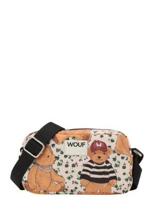 Foto van product Wouf Schoudertas 'Daily' nude / cognac / zwart / offwhite