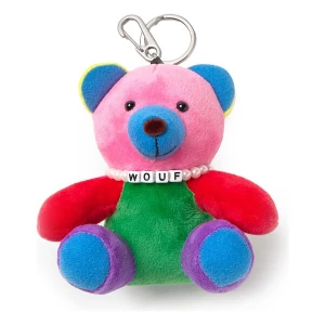 Foto van product Wouf Sleutelhanger blauw / groen / rosa / rood