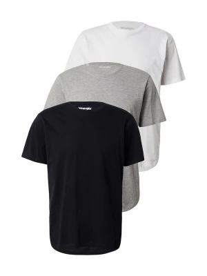 Foto van product WRANGLER Shirt grijs gemêleerd / zwart / wit