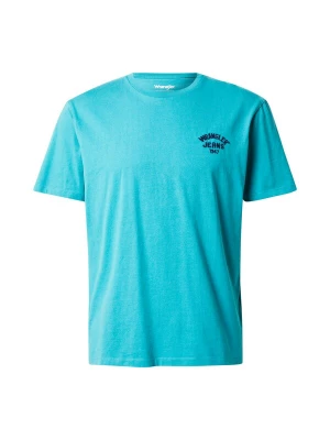 Foto van product WRANGLER Shirt turquoise / donkerblauw