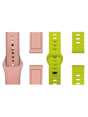 Foto van product WRISTR Digitaal horloge 'Pin' geel / rosa