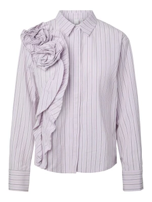 Foto van product YAS Blouse 'YASRosa' mauve / braam