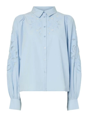 Foto van product YAS Blouse 'YASZimia' lichtblauw