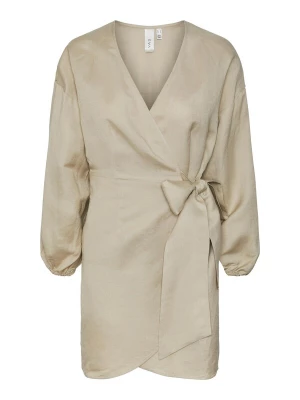 Foto van product YAS Jurk 'Heat' donkerbeige
