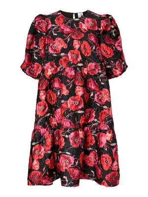 Foto van product YAS Jurk 'YASPoppina' pastelroze / lichtroze / rood / zwart