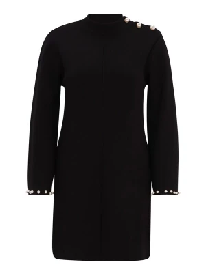Foto van product YAS Petite Gebreide jurk 'YASHAMA' zwart / parelwit