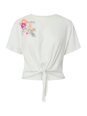 Foto van product YAS Shirt 'YASFABIAN' olijfgroen / lichtoranje / pink / wit