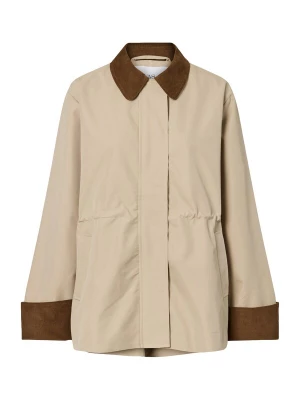 Foto van product YAS Tussenparka 'YASAnca' beige / chocoladebruin