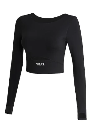 Foto van product YEAZ Functioneel shirt 'Revelation' zwart / wit