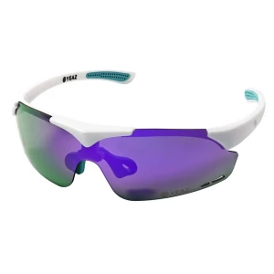 Foto van product YEAZ Sportzonnebril 'Sunup' groen / lila / wit