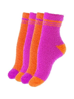 Foto van product Yenita Sokken oranje / pink