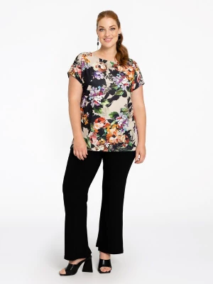 Foto van product YOEK Shirt beige / groen / lila / rood / zwart