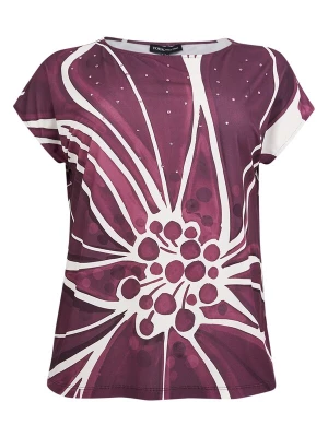 Foto van product YOEK Shirt bordeaux / wit
