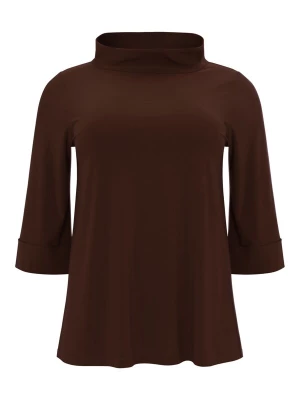 Foto van product YOEK Shirt 'Dolce' bruin