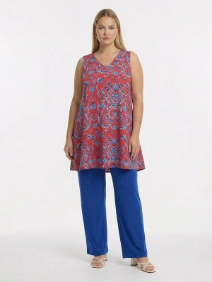 Foto van product YOEK Top blauw / lichtrood