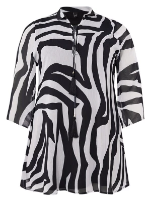 Foto van product YOEK Tuniek 'SAVANNA' zwart / wit