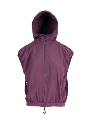 Foto van product yoligex Bodywarmer 'YOLIGEX Kapuzenweste Lila mit Reißverschluss & Taschen' lila