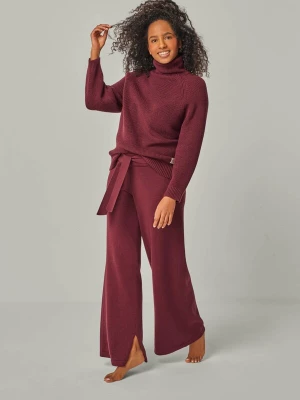 Foto van product YOU LOOK PERFECT Huispak 'LOUNGEWEAR SET - Eve & Bailey' bordeaux