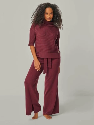 Foto van product YOU LOOK PERFECT Huispak 'LOUNGEWEAR SET - Pullover Bailey & Pants Bailey' bordeaux