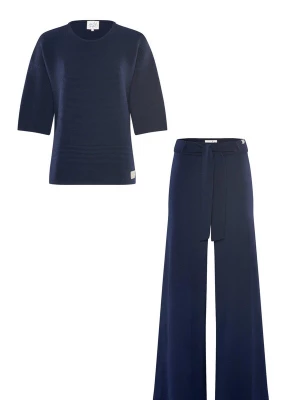 Foto van product YOU LOOK PERFECT Huispak 'Pullover Fay & Pants Bailey' donkerblauw