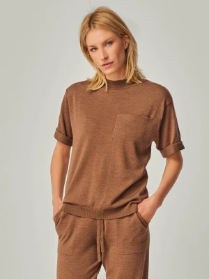 Foto van product YOU LOOK PERFECT Shirt 'Elfie' cognac