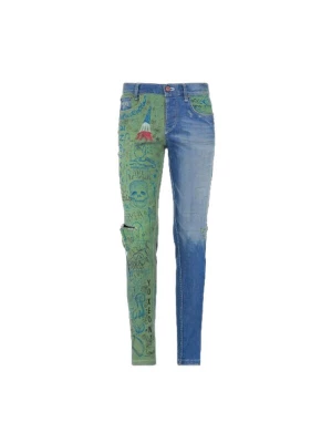Foto van product Yoxeone Jeans 'GRAFF PARIS' blauw denim