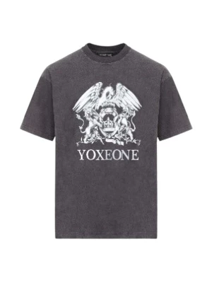 Foto van product Yoxeone Shirt 'QUEEN' donkergrijs
