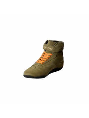 Foto van product Yoxeone Sneakers hoog 'Pat Moss Boots' olijfgroen