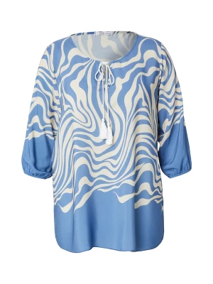 Foto van product Z-One Blouse 'Se44rena' lichtblauw / wit