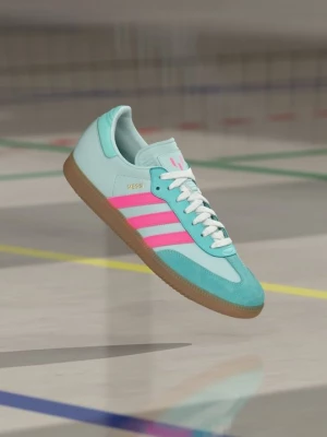 Foto van product Zaalvoetbalschoenen Adidas mintgroen