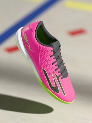 Foto van product Zaalvoetbalschoenen Skechers donkerroze