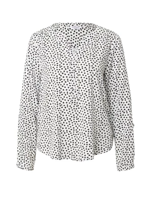 Foto van product ZABAIONE Blouse 'Annabelle' zwart / wit