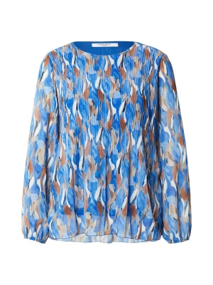 Foto van product ZABAIONE Blouse beige / blauw / opaal / bruin