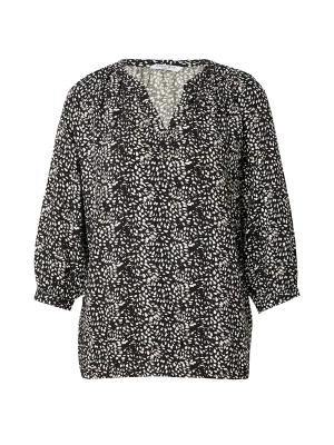 Foto van product ZABAIONE Blouse 'Co44rnelia' taupe / zwart / wit