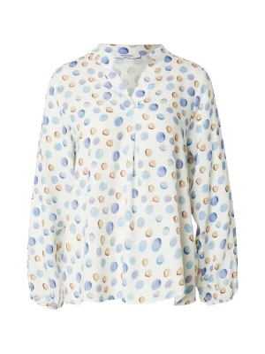 Foto van product ZABAIONE Blouse 'Jo44sy' blauw / lichtblauw / lichtbruin / wit