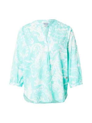 Foto van product ZABAIONE Blouse 'Sa44rela' jade groen / wit