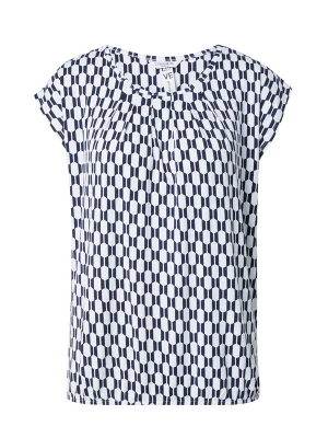 Foto van product ZABAIONE Shirt 'Mi44nou' marine / wit