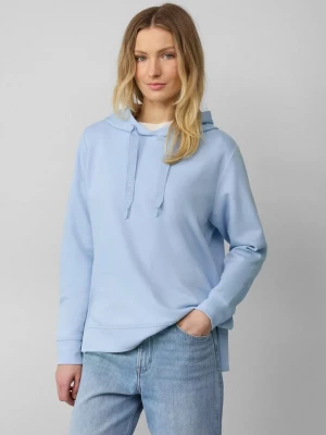 Foto van product Zacht sweatshirt met capuchon en zijsplitten s.Oliver blauw