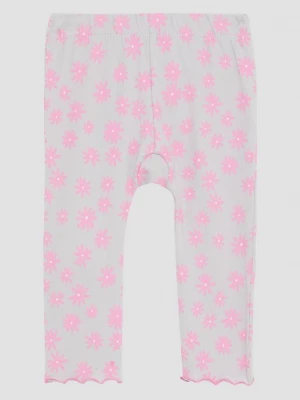 Foto van product Zachte legging met all-over bloemenprint s.Oliver grijs