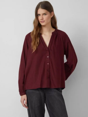 Foto van product Zachte relaxed fit blouse met knoopsluiting s.Oliver rood