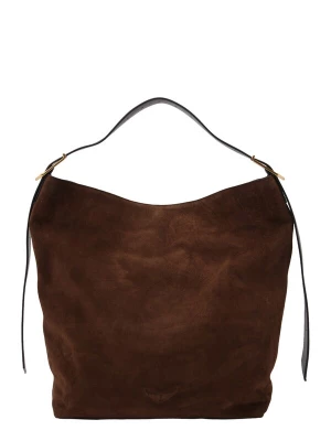 Foto van product Zadig & Voltaire Schoudertas 'JANE' chocoladebruin / zwart