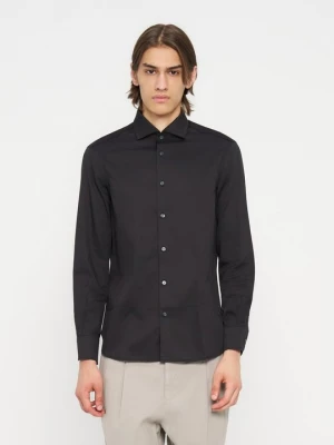 Foto van product Zakelijk overhemd Emporio Armani gemêleerd donkerblauw
