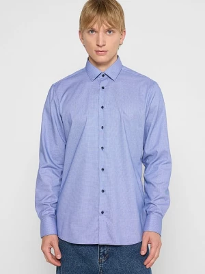 Foto van product Zakelijk overhemd Eterna blauw