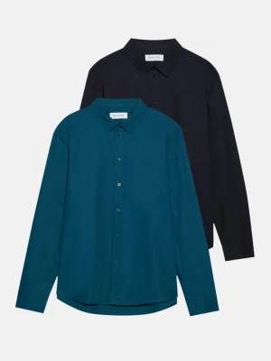 Foto van product Zakelijk overhemd Pier One By Zalando donkergroen